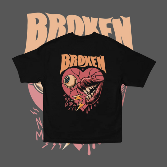 Camiseta Oversized Broken