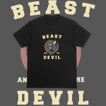 Camiseta Básica Beast and Devil