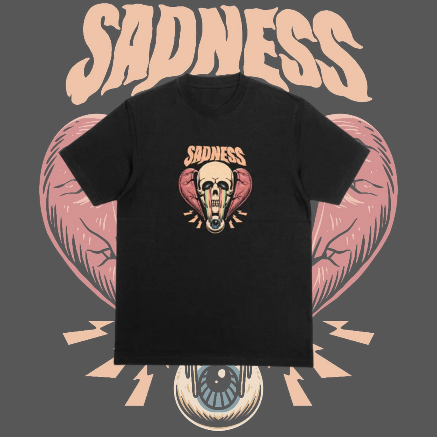 Camiseta Básica Sadness