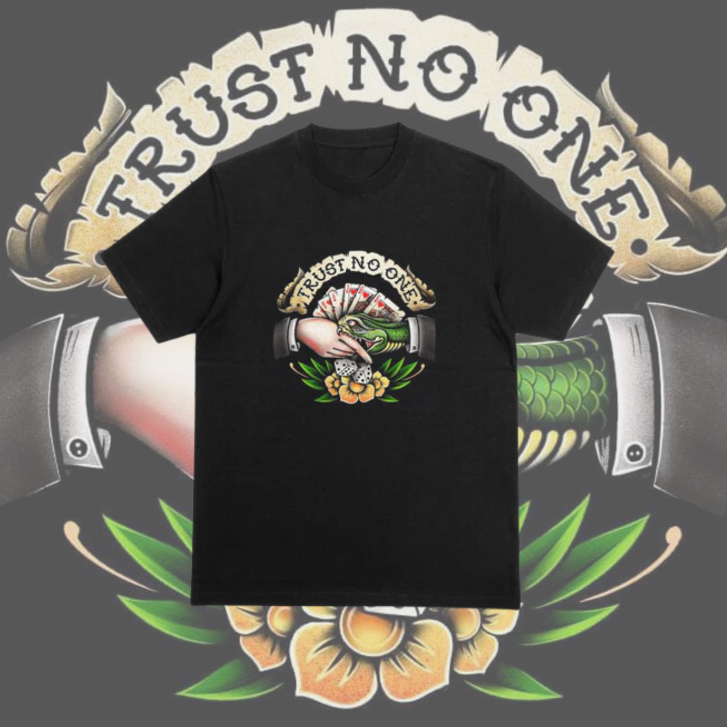 Camiseta Básica Trust no one